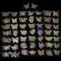 100pcs Cute Cartoon Anime Laser Holographic Stickers Aesthetic Butterfly Decal Scrapbook Laptop Phone Car Funny Sticker for Girl