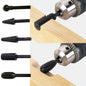 1/4" (6.2mm) 5-Piece Titanium-Coated Drill Bit Set for Woodworking, Metal & Carpentry