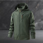 Men's Stormtrooper Windproof Hoodie Jacket - Lightweight Autumn/Winter Casual Zippered Sport Coat