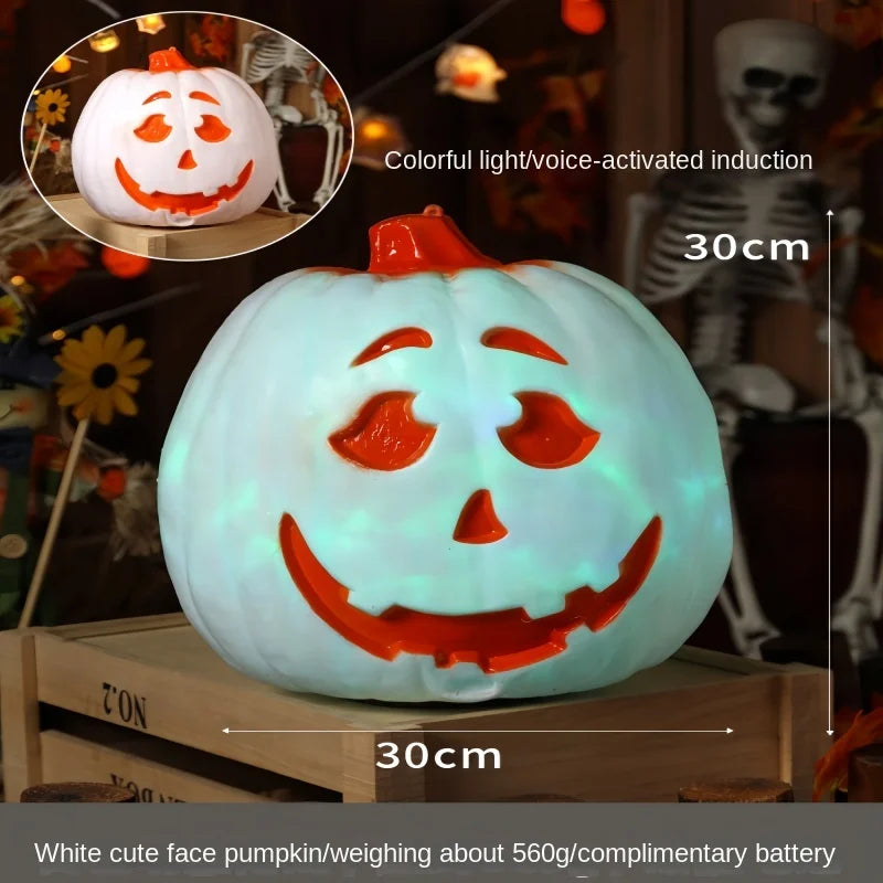 Halloween Pumpkin Lantern, 9-Inch, 10 Designs