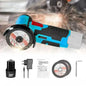 12V Mini Cordless Angle Grinder 76mm (3-inch) — Rechargeable Cutting, Grinding & Polishing Tool for DIY