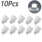 Mini USB Night Light (1/3/5/10-Pack) - Warm White LED Book Reading Lamp, Eye-Protection USB Plug-In