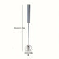 Stainless Steel Egg Beater – Durable Semi-Automatic Mixer for Effortless Egg Cream Whipping – Kitchen Baking Stirring Tool