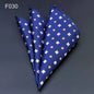 Men's Pocket Square 41 Colors - Plaid Dot Paisley Polyester Handkerchief 25 x 25 cm (9.8 x 9.8 in)