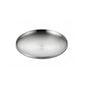304 Stainless Steel Double-Walled Insulated Round Plate for Dinner, Snacks & Fruit
