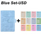 A6 100 Envelopes Eave Money, 52 Weeks Save Challenge, 30 Days Save, Euros USD Cash Envelopes Budget Planner Easy To Save