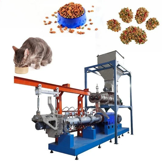 Automatic Pet Food Machine for Dog Cat Food Making Machine