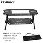 0.5-Unit IGT-Compatible Aluminum Folding Camping Table – Portable Expandable Tactical Solo Table