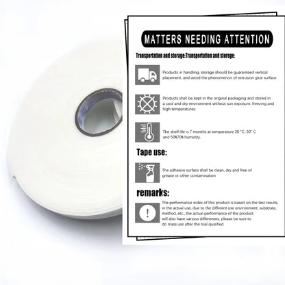 2PCS Strong Adhesive Foam Double-Sided Tape For Living Room TV Background Indoor Wall Panels Decor Materials