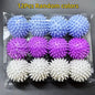 4/8/12Pcs Reusable Laundry Balls Gentle Cleaning Removes Dirt Hair Softens Clothes Prevents Tangling Durable PVC Mixed Colors