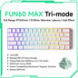 Magnetic Switch 60% & 65% Mechanical Gaming Keyboard - Rapid Trigger RT, 8K Polling, Hot-Swappable, RGB, Tri-Mode USB-C/BT/2.4G