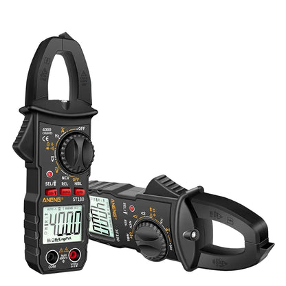 AnENG high precision clamp multimeter on a white background