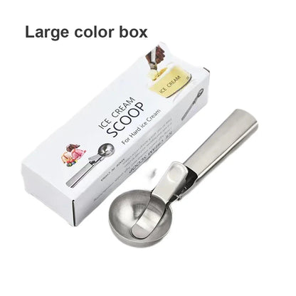 Stainless Steel Dual-Purpose Ice Cream & Fruit Scoop Multifunctional Kitchen Utensil