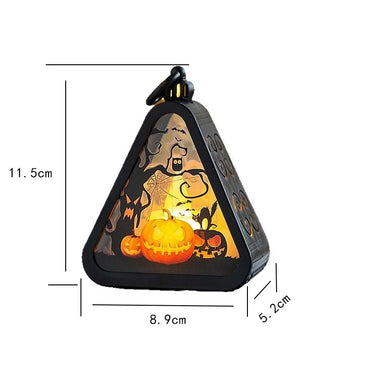 Halloween Atmosphere Decoration Light – Witch, Pumpkin, Castle & Ghost Hand Designs for Bedroom, Garden & Party Decor – 4 Styles