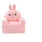 Cartoon Foldable Kids Sofa Bed - Plush Detachable Washable Cover & Wide Armrests