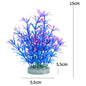 Artificial Aquarium Plants — Plastic Underwater Decorations for Fish Tanks, Realistic Aquarium Decor