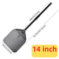 Hard-Anodized Aluminum Pizza Peel 6, 12, 13 and 14 Inch (15, 30, 33, 35.5 cm) Bread Paddle Oven Spatula