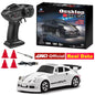 4WD RC Drift Racing Car - 1/43 Mini High-Speed Electric Car with Gyroscope, Realistic Lights, Remote Control Toy for Kids & Adults