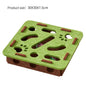 Interactive Cat Puzzle Toy Felt Maze Tunnel with Bell Ball Indoor Cat Enrichment Toy