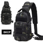 Tactical Chest Sling Bag for Men - Outdoor Hiking Camping Fishing Cycling MOLLE Shoulder Fanny Pack