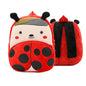 Cute Plush Animal Kids Backpack - Cartoon School Bag for Girls & Boys, Soft Preschool Backpack