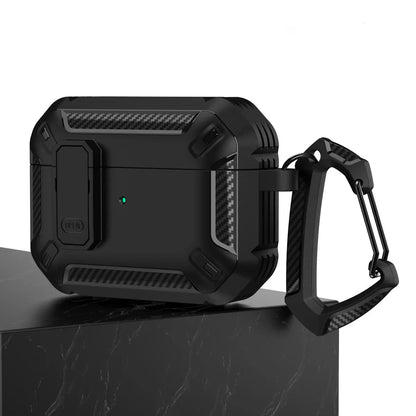 Security Lock Shockproof Silicone Case for Wireless Pro Earbuds – Protective Earphone Cover