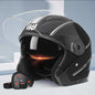 Motorcycle Dual Visor Flip Up Modular Full Face Helmet Anti-fog Street Bike Racing Helmet for Women, Men, 4 Colors