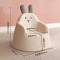 Children's Mini Cartoon Sofa for Kids (Ages 1-6) Removable Washable Rabbit & Bear Toddler Seat