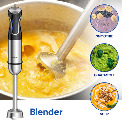BioloMix HB-3315 5-in-1 Immersion Blender, 1500W