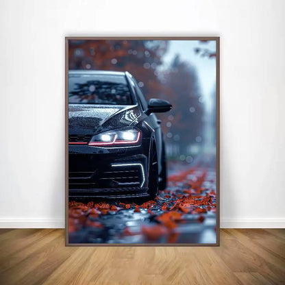V-VW G-GolfS G-GTI SuperCar Poster Sticky Wall Art Printing Waterproof Home Living Bed Room Bar Aesthetic Decor
