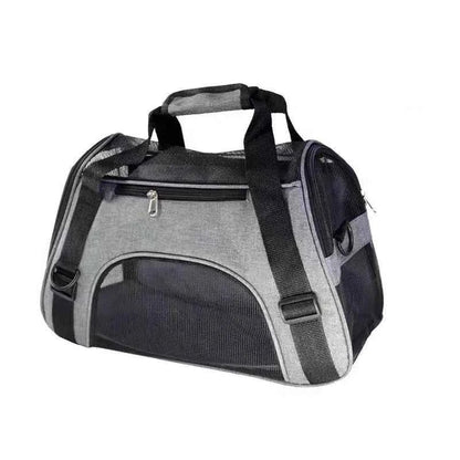 Portable Cat & Dog Carrier Bag – Foldable Breathable Travel Handbag