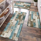 VIKAMA 1/2PCS Modern Simple Kitchen Mat Set Long Strip Absorbent Oil Absorbent Foot Mat Household Bathroom Door Mat