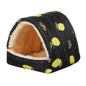 Hanging Cotton Nest Bed for Small Pets - Warm Flannel Hamster & Guinea Pig House (S/M/L/XL; 3.15–7.87 in / 8–20 cm)