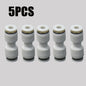 PTFE Tube Pneumatic Connector for 3D Printers — 4mm OD / 2.5mm ID (0.157 in / 0.098 in) for 1.75mm Filament