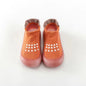 Combed Cotton Anti-Slip Breathable Soft Sole Baby First Walker Shoes Mesh Floor Socks