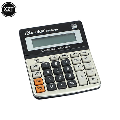 Compact 10-Digit Portable Desktop Financial Calculator – Audible Key Sound, Battery Powered