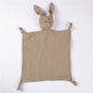 Baby Muslin Gauze Burp Cloth 30 x 30 cm (12 x 12 in) Cute Cat Double-Layer Cotton Saliva & Soothing Towel