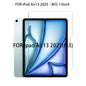 3-Pack Tempered Glass Screen Protector for iPad Air 11-inch (279 mm) HD Anti-Scratch