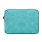 Water-Resistant PU Laptop Sleeve 12–16 Inch — Slim Microfiber Interior