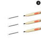 12-Pack Pigment Liner Ink Pens — Needle & Hook Tip Fineliners for Manga Drawing, Sketching & Illustration