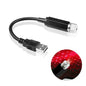 LED Starry Sky Galaxy Projector Light 5V USB – Car Roof & Room Ceiling Atmosphere Lamp