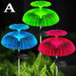 7-Color Changing Solar Jellyfish Garden Light – Waterproof LED Outdoor Pathway & Lawn Lamp