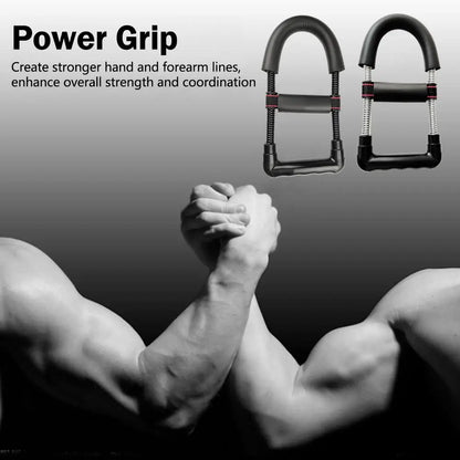 Adjustable Wrist Trainer Hand Grip — Forearm Strengthener & Portable Grip Exerciser