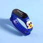 Kids Touch LED Waterproof Digital Watch for Girls – Silicone Sports Bracelet, Shock Resistant, Backlight