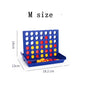 Foldable Connect 4 Travel Board Game – 4-in-a-Row Portable Family Strategy Toy for Kids