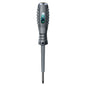 Insulated Neon/LED Voltage Tester Screwdriver Pen — Slotted & Phillips Pocket Electrician Tester