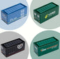 4pcs/set Mini Storage Box  Retro Industrial Style Iron Creative Decoration Collect Item Desktop Mini Container Model Gifts