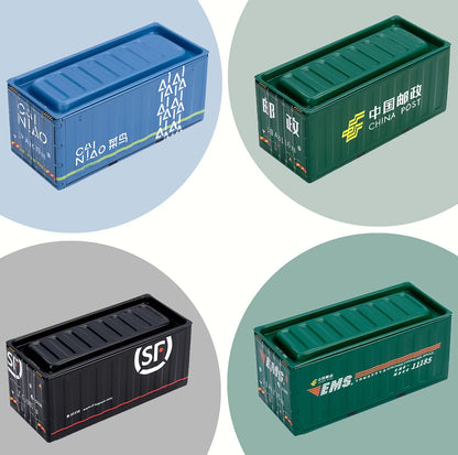 Mini Iron Storage Box Miniature Storage Iron Box Creative Decoration Collect Small Item Desktop Mini Container Model Xmas Gifts