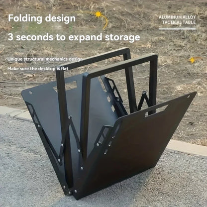 Portable Foldable Camping Picnic Table – Lightweight Compact Outdoor Table, Space-Saving High Load Capacity