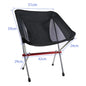Ultralight Portable Folding Camping Chair – Extended-Length Oxford Fabric Beach & Outdoor Chair